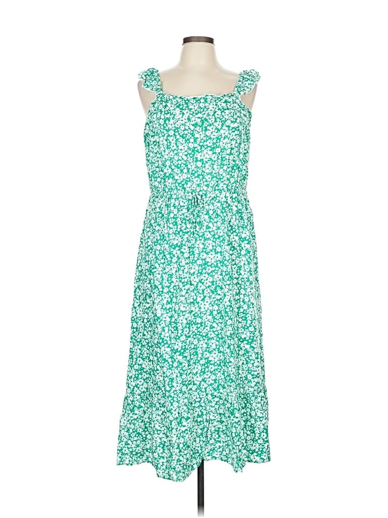 Pre-owned Luxology Casual Dress In Green