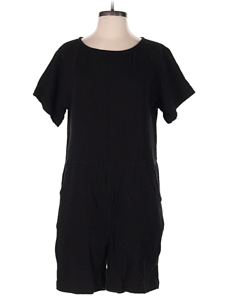 Pre-owned Eileen Fisher Romper In Black