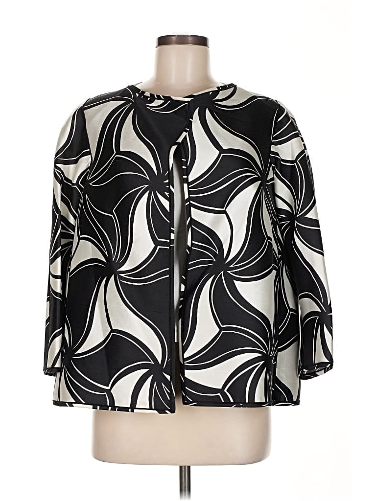 Pre-owned Lafayette 148 Jacket In Black