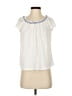 Max Studio White Short Sleeve Top Size XS - photo 1
