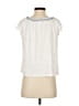 Max Studio White Short Sleeve Top Size XS - photo 2