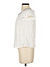 Max Studio White Short Sleeve Top Size XS - photo 5