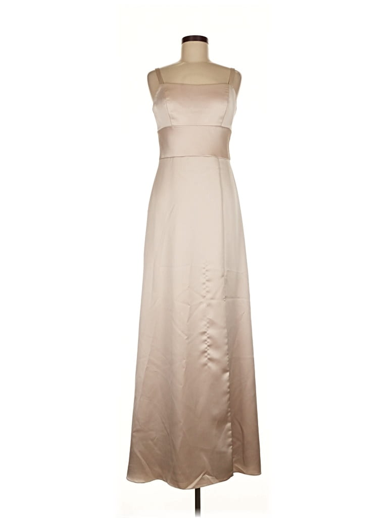 Pre-owned Amsale Cocktail Dress In Brown