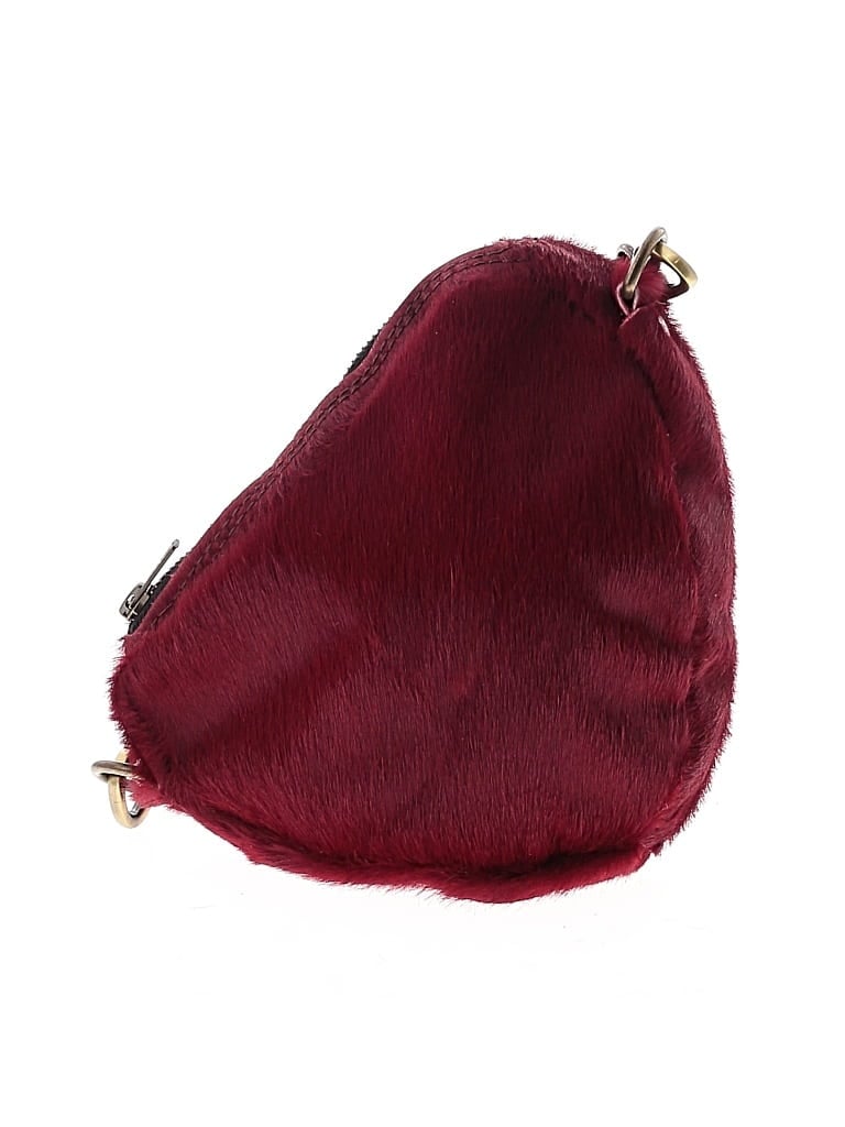 Pre-owned Unbranded Crossbody Bag In Burgundy