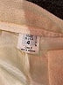 Assorted Brands 100% Wool Solid Ivory Wool Skirt Size 4 - photo 4