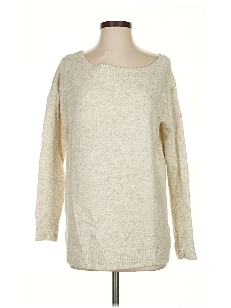 FRENCH CONNECTION Pre-owned Pullover Sweater In White