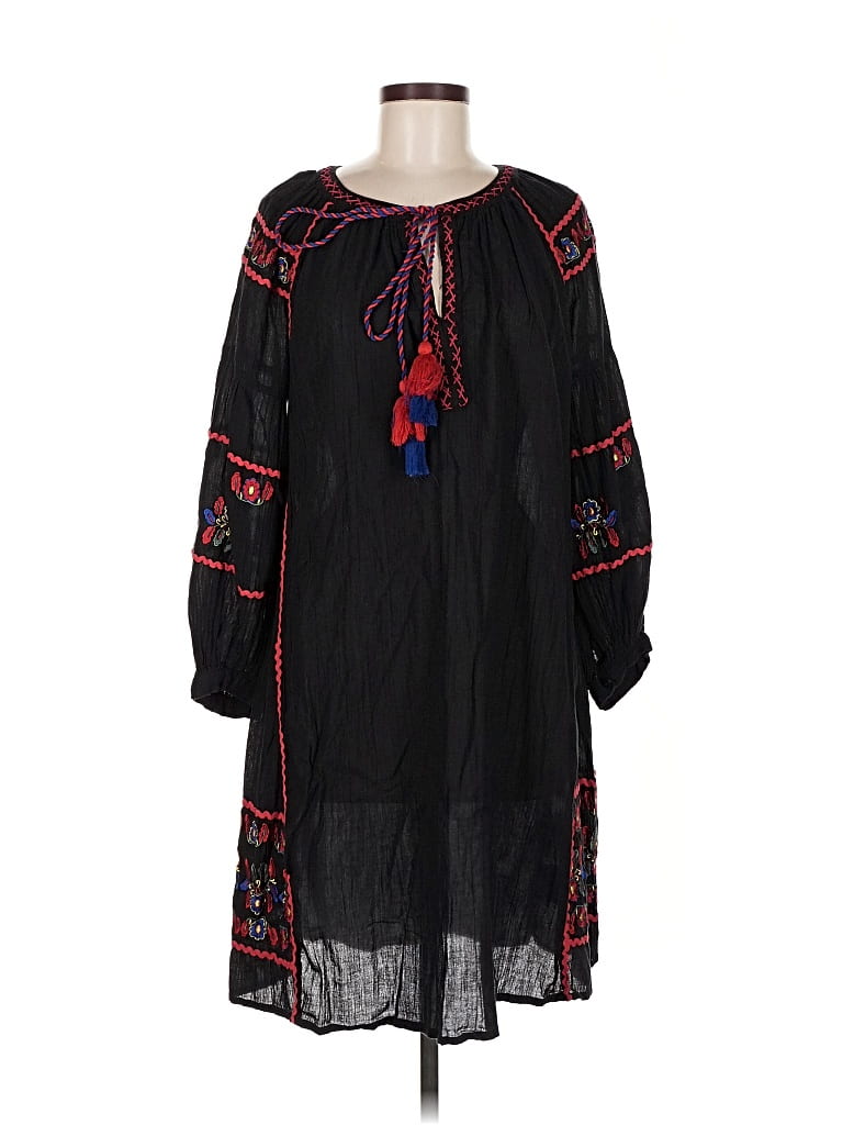 Pre-owned Velvet By Graham & Spencer Casual Dress In Black