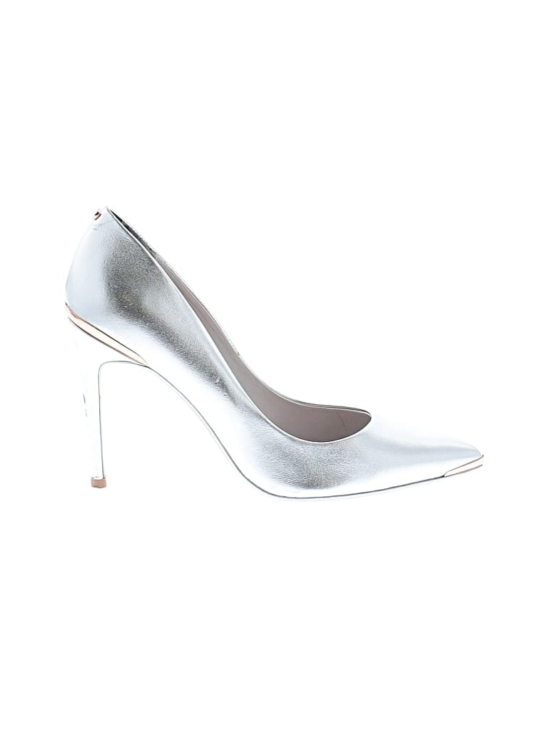 Pre-owned Ted Baker Heels In Silver