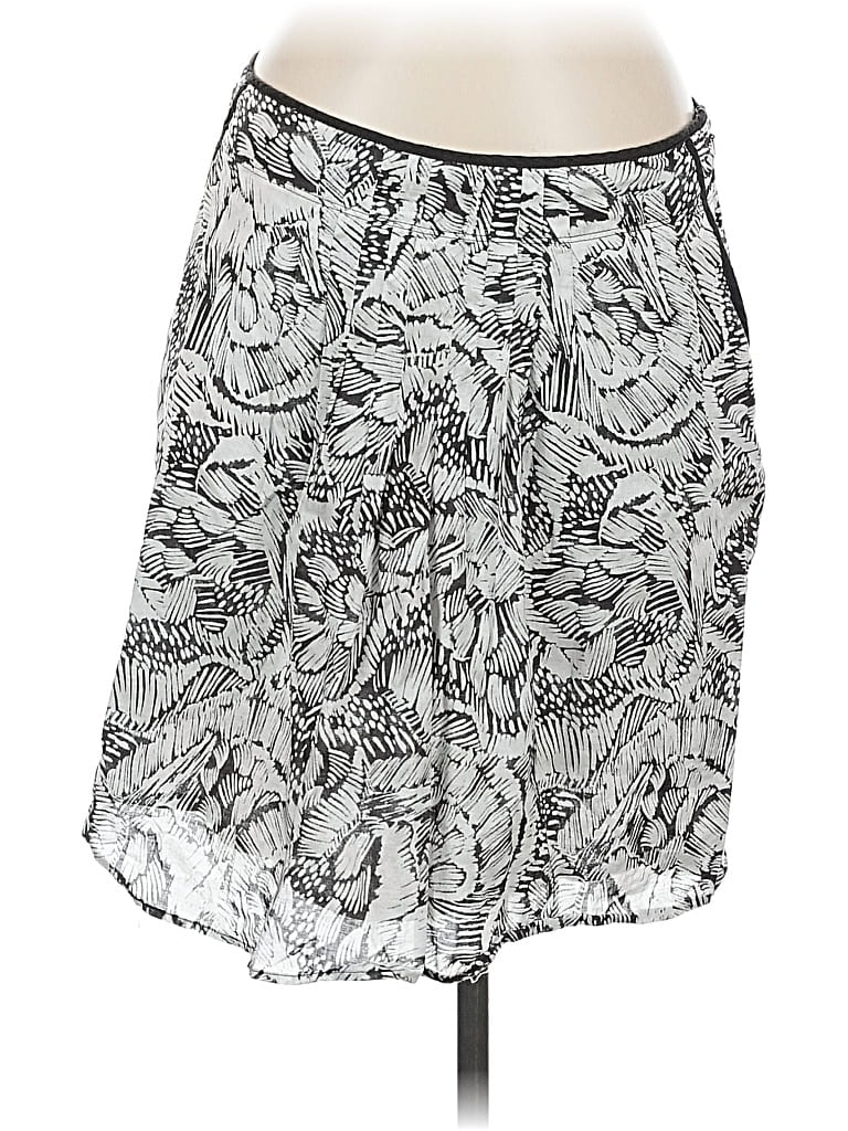 Pre-owned Eddie Bauer Casual Skirt In Silver