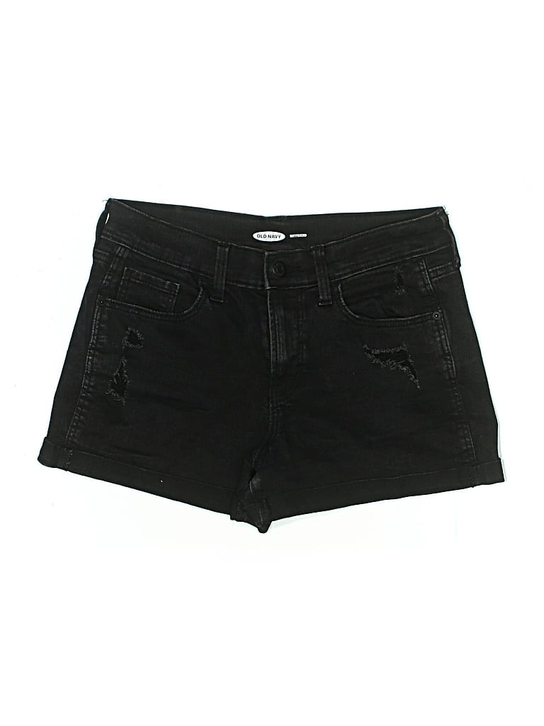 OLD NAVY Pre-owned Denim Shorts In Black