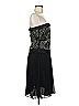 Kay Unger 100% Polyester Black Cocktail Dress Size 6 - photo 4