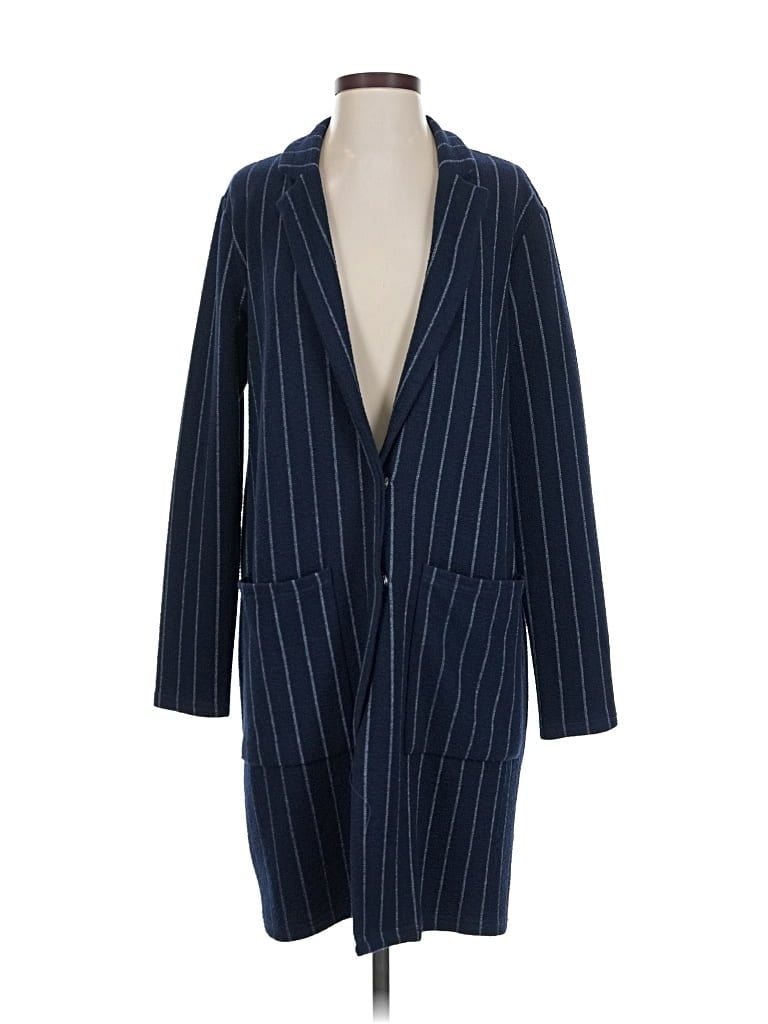 HARLYN Pre-owned Cardigan Sweater In Blue