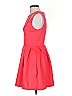 Bebe Solid Red Cocktail Dress Size S - photo 5