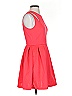 Bebe Solid Red Cocktail Dress Size S - photo 4
