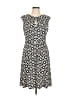 Wisp Print Black Casual Dress Size 12 (petite) - photo 1