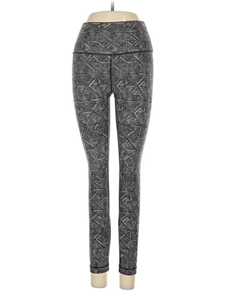 Pre-owned Lululemon Athletica Leggings In Black