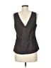 Ben Sherman Gray Sleeveless Blouse Size M - photo 2