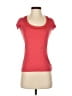 Tahari Red Short Sleeve Top Size XS (estimated) - photo 1