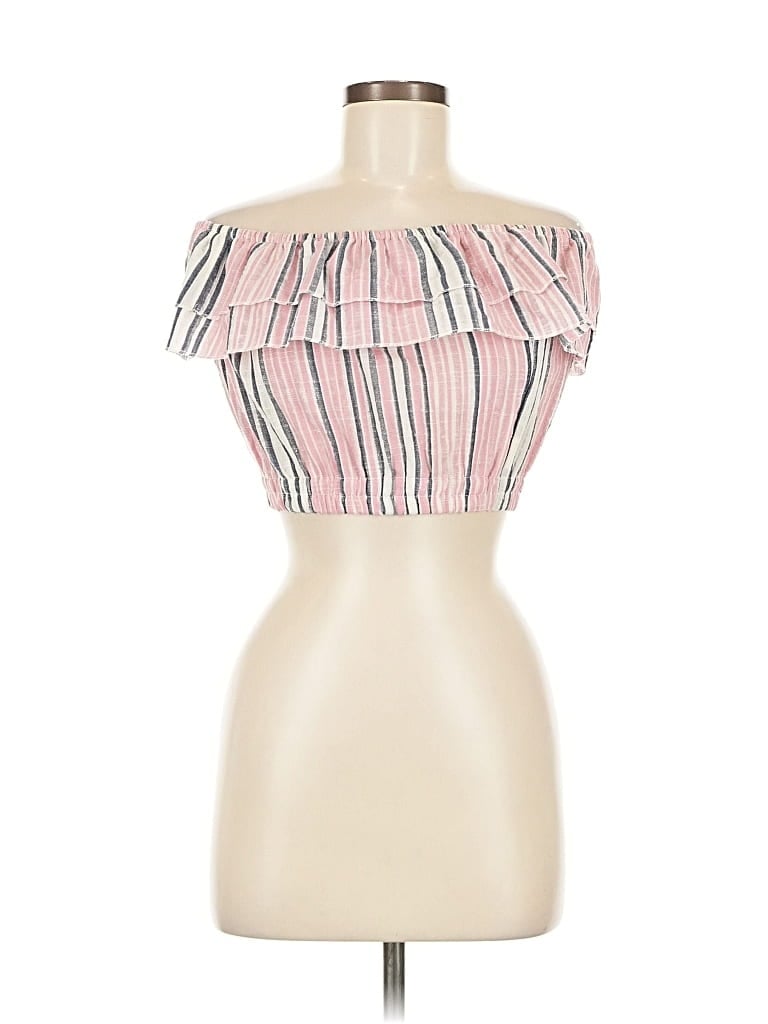 Pre-owned Shein Sleeveless Blouse In Pink