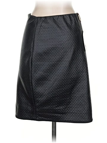 M.S.S.P. Faux Leather Skirt (view 2)