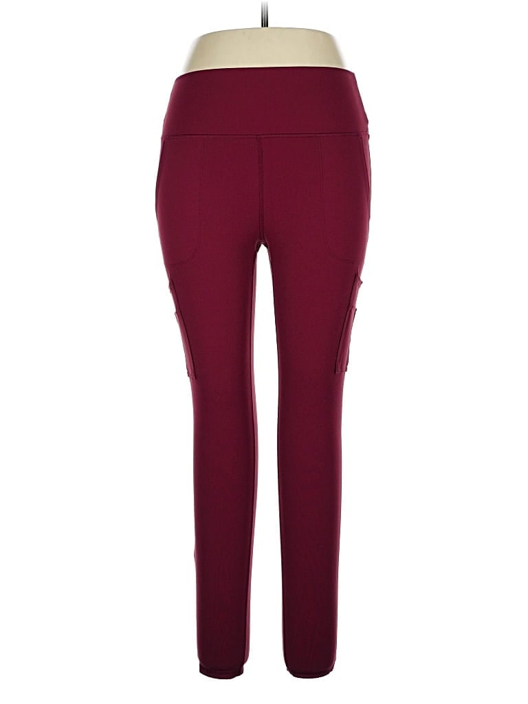 SPYDER Pre-owned Active Pants In Burgundy