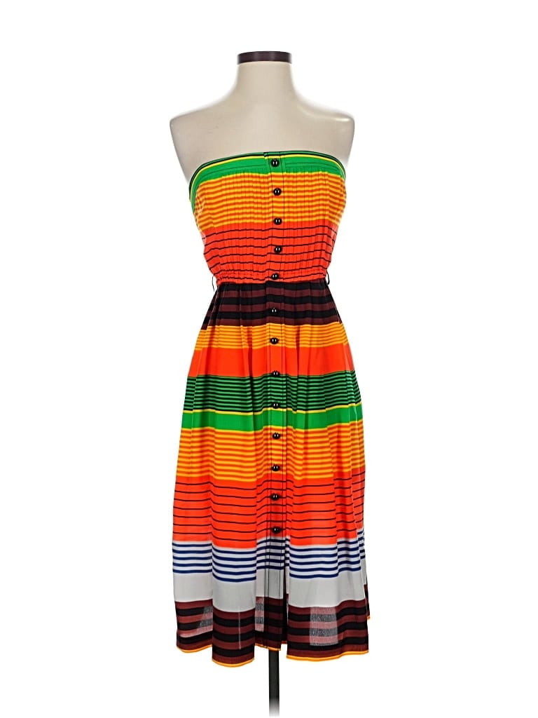 Pre-owned Plenty By Tracy Reese Casual Dress In Orange