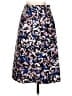 J.Crew 100% Polyester Print Blue Formal Skirt Size 00 - photo 2