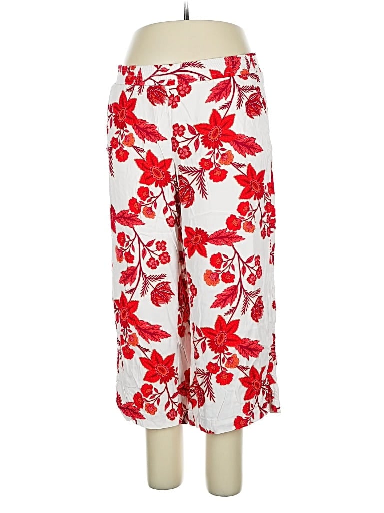 Pre-owned Ann Taylor Loft Casual Pants In Red