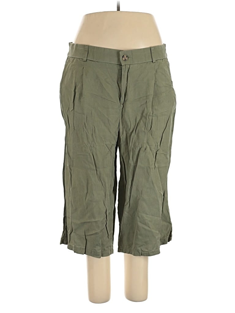 Pre-owned Torrid Cargo Pants In Green