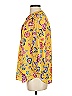 Adrienne Vittadini 100% Polyester Yellow 3/4 Sleeve Blouse Size S - photo 5