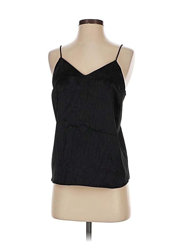 Pre-owned Nine West Sleeveless Top Black Halter Neckline Tops