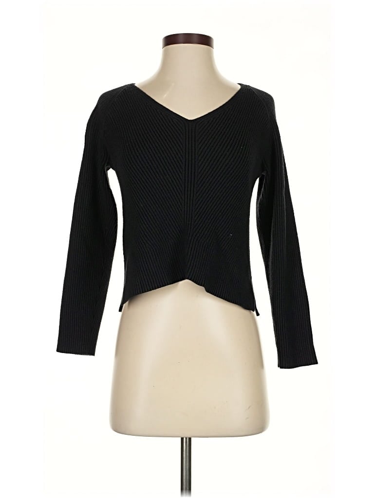 ABERCROMBIE & FITCH Pre-owned Cardigan Sweater In Black