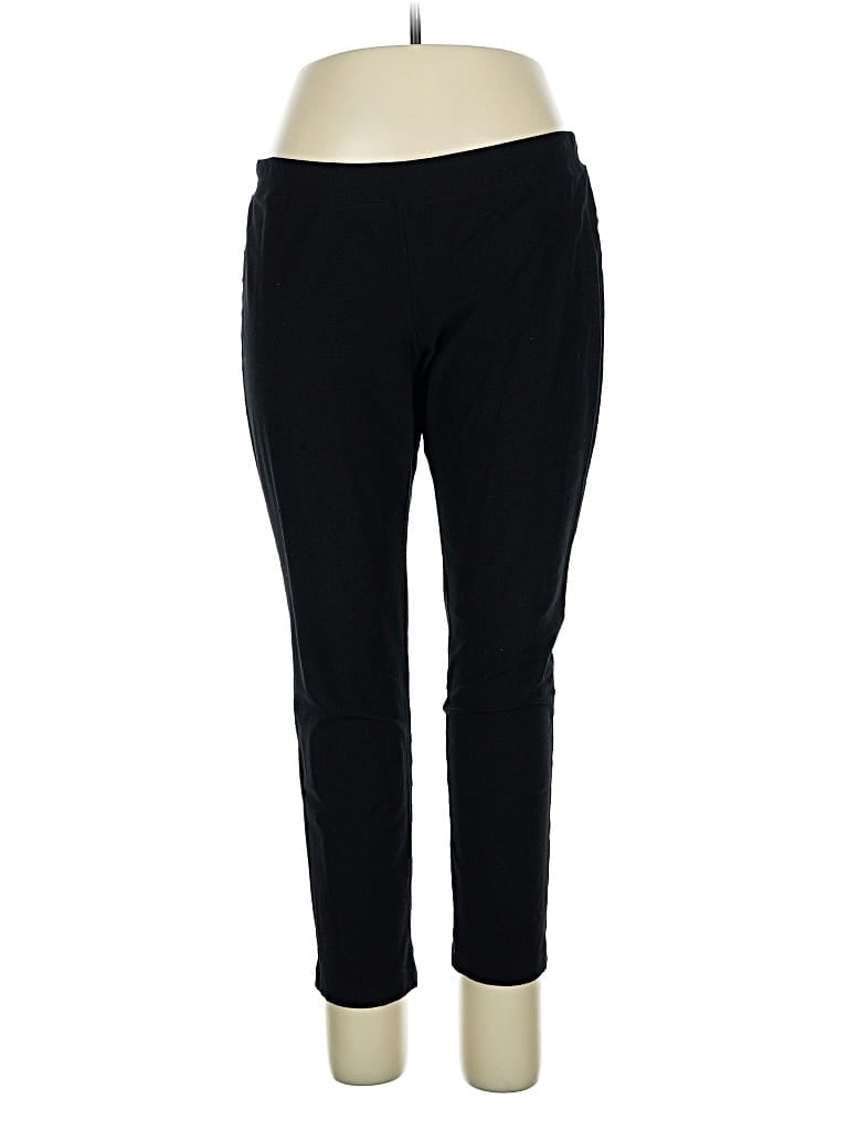 Pre-owned Eileen Fisher Active Pants In Black