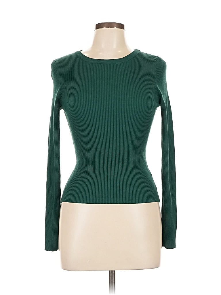 DEREK HEART Pre-owned Cardigan Sweater In Green