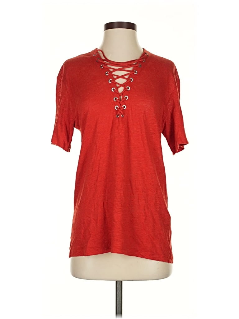 Pre-owned Iro Short Sleeve T-shirt In Red