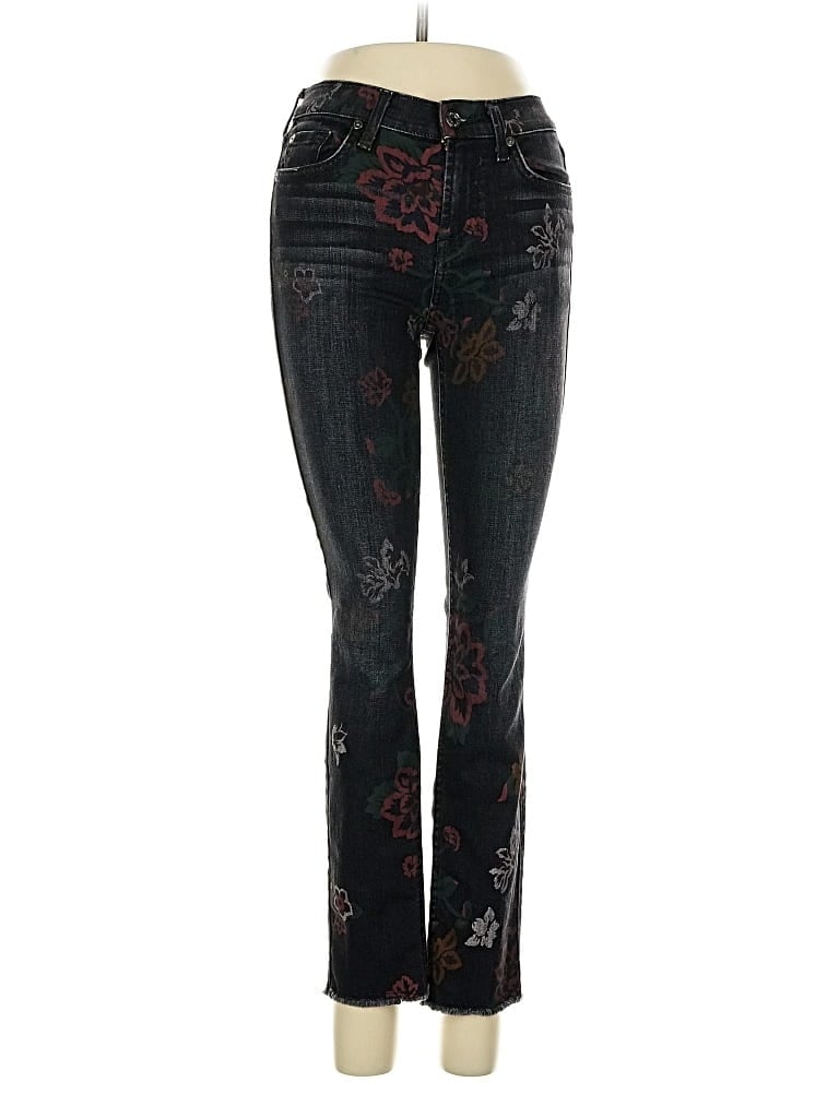 Pre-owned 7 For All Mankind Jeans In Black