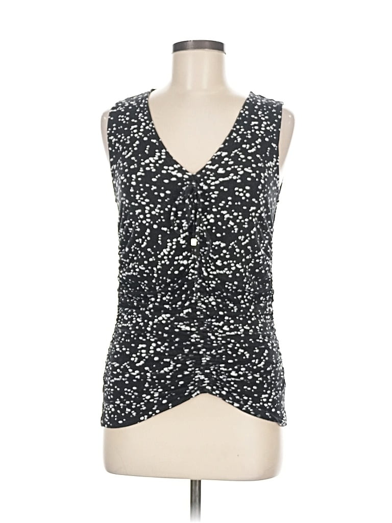 Pre-owned Michael Michael Kors Sleeveless Blouse In Black