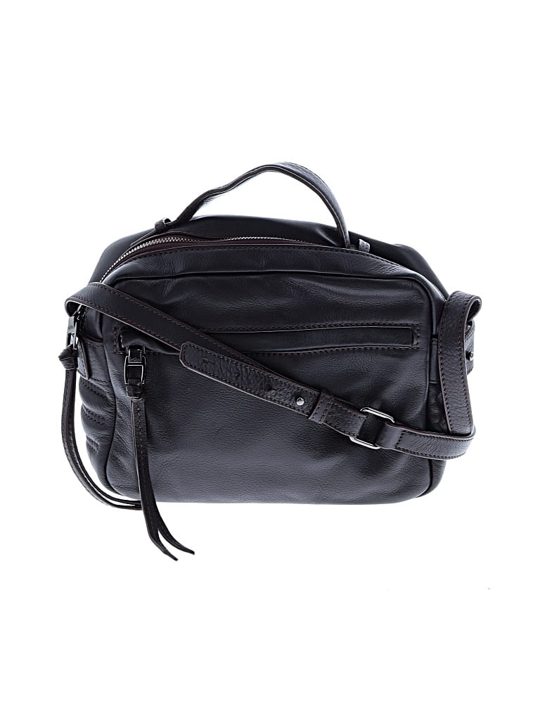 Pre-owned Kooba Leather Satchel In Burgundy