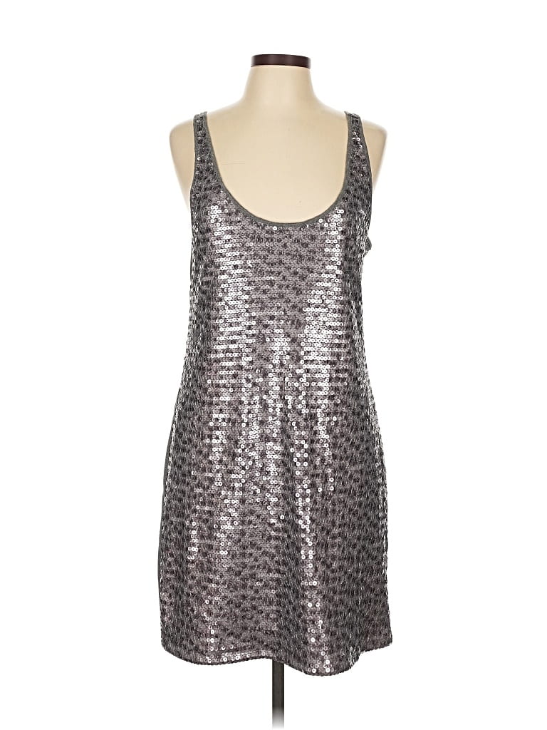 EXPRESS Pre-owned Cocktail Dress In Silver