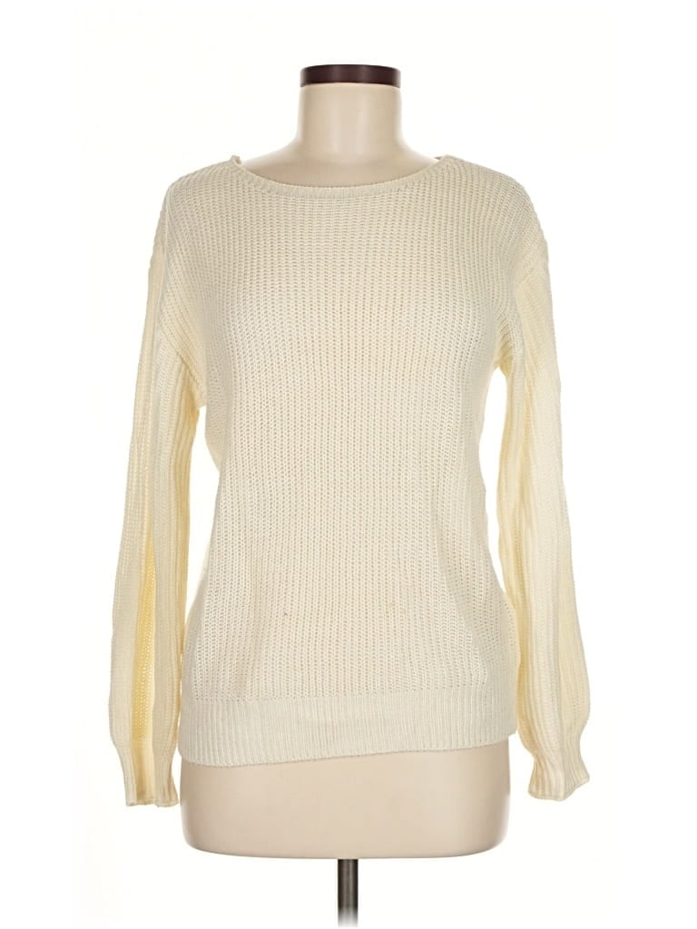 UNBRANDED Pre-owned Pullover Sweater In White
