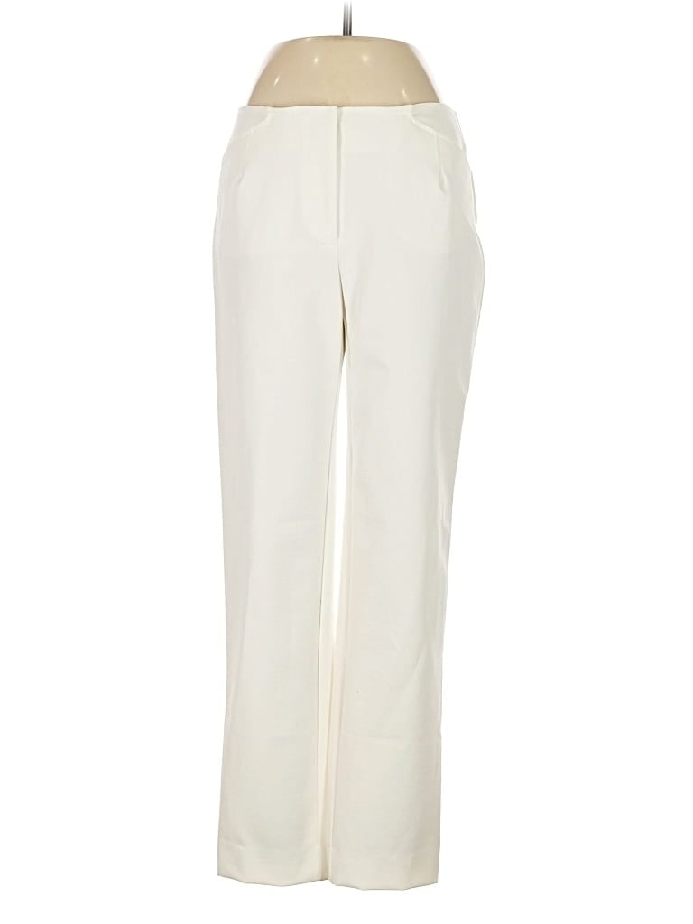 Pre-owned Nina Mclemore Dress Pants In White