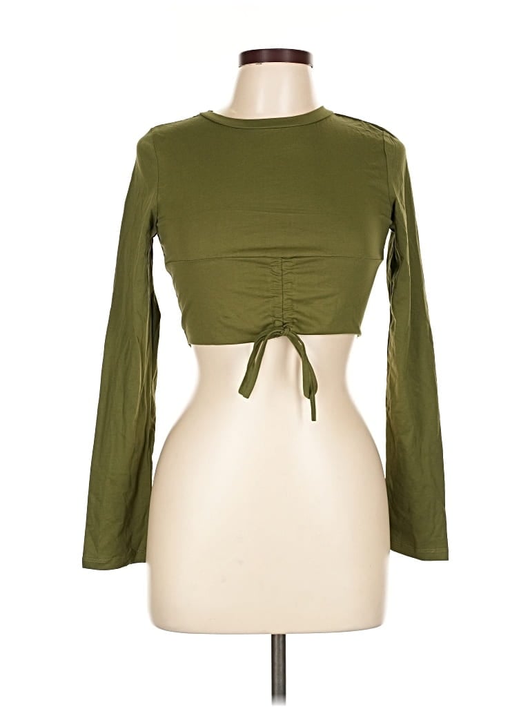 Pre-owned K Too Long Sleeve T-shirt In Green