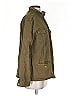 Missguided 100% Cotton Solid Green Jacket Size 4 - photo 4