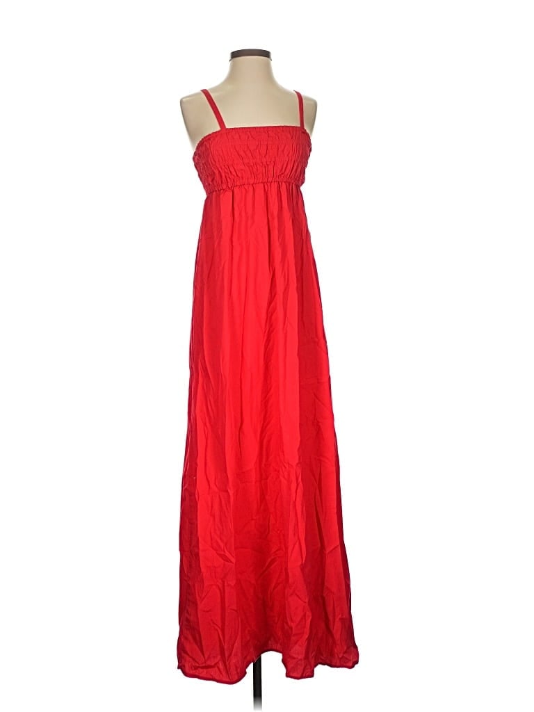 Pre-owned True Craft Casual Dress In Red
