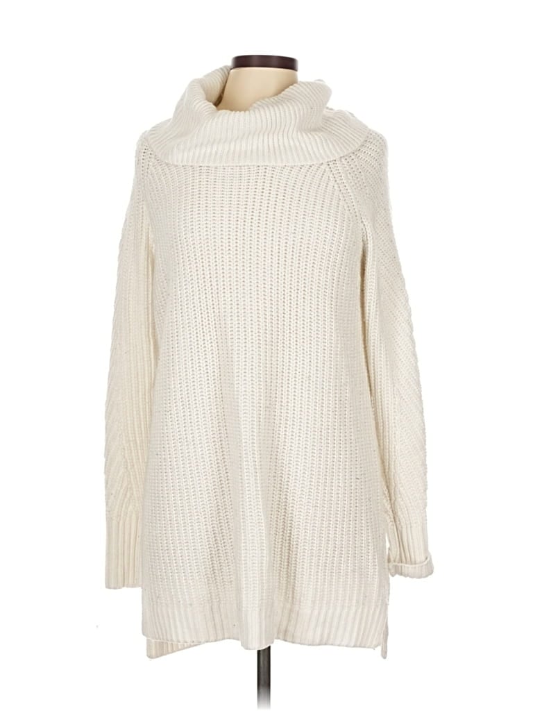 Pre-owned A New Day Turtleneck Sweater In White
