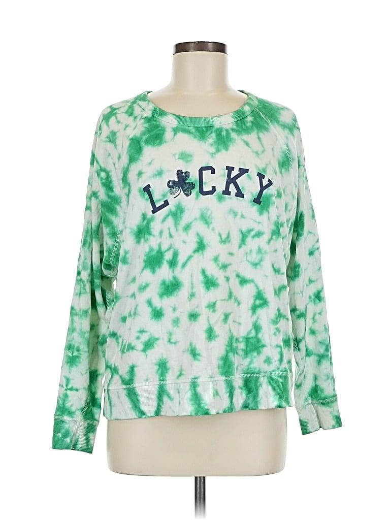 GRAYSON THREADS Pre-owned Pullover Sweater In Green