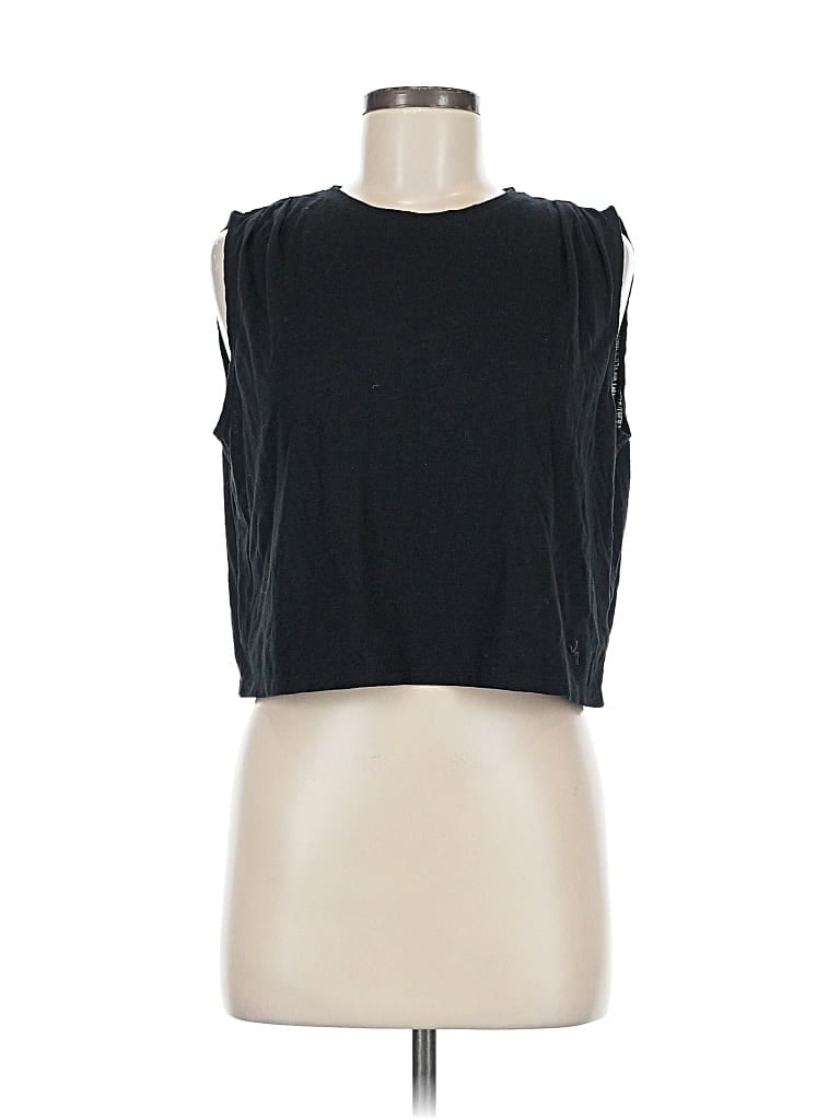Pre-owned Joylab Sleeveless T-shirt In Black