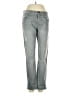 Current/Elliott Stripes Gray Jeans Size 26 waist - photo 1