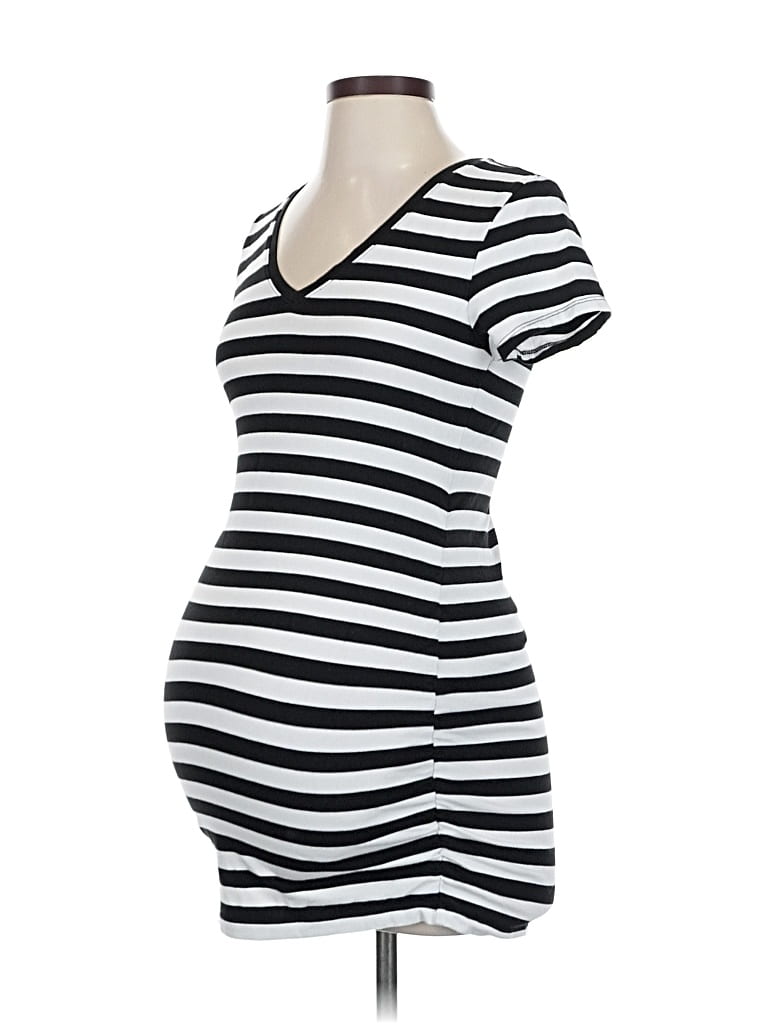 Pre-owned A Pea In The Pod Casual Dress In Black