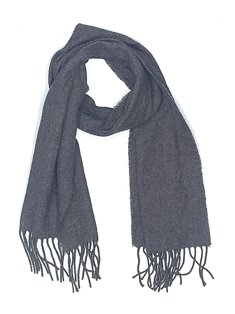 Pre-owned Unbranded Scarf In Gray